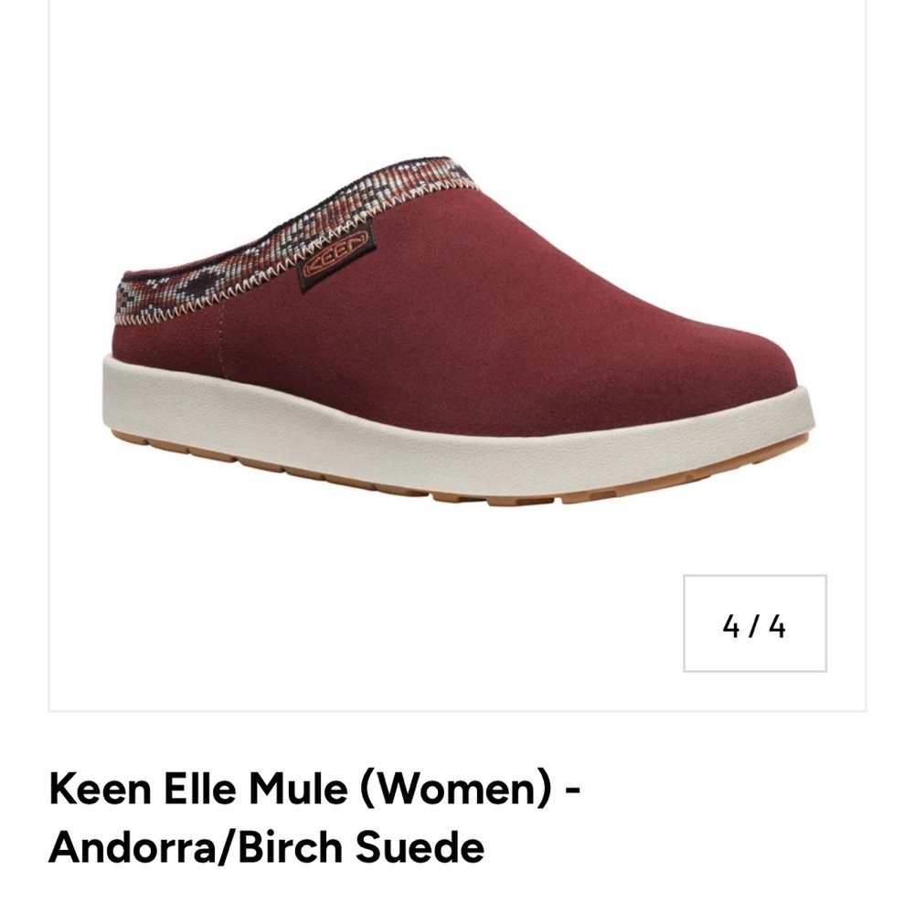 Keen Women's Elle Mule in Andorra Suede - Picture 2 of 6